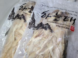 [오늘바스켓] 용대리 손질하늘태 130g — 5점을 준 리뷰어가 2021년 5월 올린 사용 사진