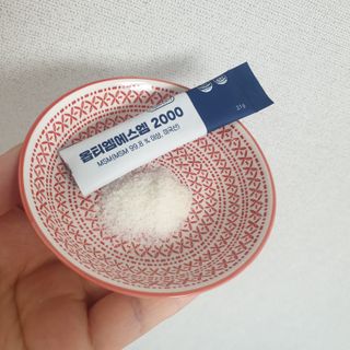 바른비타민 옵티엠에스엠2000 1박스 60포 관절 연골 복합건강기능식품 — 5점을 준 리뷰어가 2021년 7월 올린 사용 사진