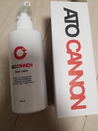 아토캐논(ATO CANNON) 아토캐논 고보습 바디로션 200ml — 4점을 준 리뷰어가 2023년 1월 올린 사용 사진