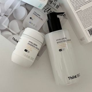 씽크바이오 히알루론 에센스 에어볼 28ea/ 부스팅 세럼 250ml 2종 세트 — 5점을 준 리뷰어가 2022년 8월 올린 사용 사진
