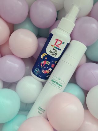 셀바이져 항균 스프레이 핸드워시 + 키즈세정제 SET — 5점을 준 리뷰어가 2021년 3월 올린 사용 사진