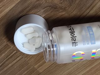 [큐라에스] 뮤신콜라겐 더마3 76.8(1개월분) — 5점을 준 리뷰어가 2023년 12월 올린 사용 사진