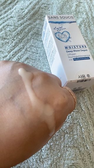 산수시 데포 세럼 수분 물광 비타민 에센스 50ml 기초화장품 — 5점을 준 리뷰어가 2021년 7월 올린 사용 사진