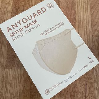 애니가드 셋업마스크 4컬러 각 10매입 [크리미베이지, 캐시미어로즈, 초콜렛브라운, 미드나잇네이비] — 4.5점을 준 리뷰어가 2022년 2월 올린 사용 사진
