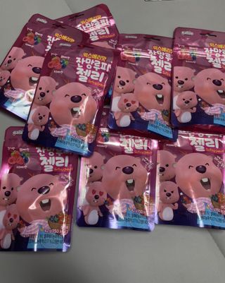 [팔도] 잔망루피젤리 믹스베리맛 42g 8개 — 5점을 준 리뷰어가 2022년 1월 올린 사용 사진