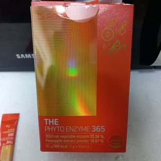 [닥터루템]맛있는 파인애플맛 과채효소 THE파이토엔자임365 1box (30포) — 3.5점을 준 리뷰어가 2022년 9월 올린 사용 사진