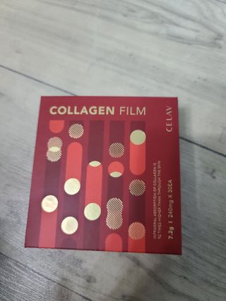 프리마인 귀족의 콜라겐, 92배 흡수율. 럭셔리 프리미엄 셀라브 콜라겐필름 30매 — 3.5점을 준 리뷰어가 2022년 5월 올린 사용 사진