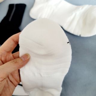 [사이즈가 있는 양말 필로이] 남자 골프 스포츠 발목 양말 2족 세트【 S, M, L, XL】4가지 사이즈 — 5점을 준 리뷰어가 2022년 8월 올린 사용 사진