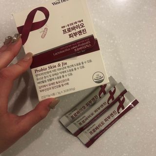 삼진제약 위시헬씨 [삼진제약] 위시헬씨 프로바이오 피부엔진 — 5점을 준 리뷰어가 2020년 12월 올린 사용 사진