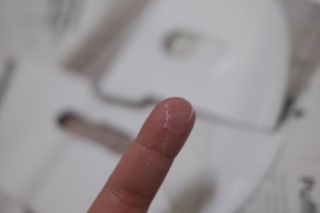 ODEAR ENDERMIC FILL-IN MASK 오데어 엔더믹 필인마스크 — 4점을 준 리뷰어가 2022년 4월 올린 사용 사진