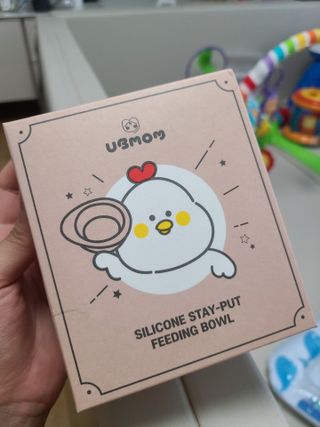 유비맘 자기주도이유식 실리콘 흡착볼 — 5점을 준 리뷰어가 2021년 7월 올린 사용 사진