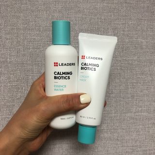 리더스코스메틱 리더스 카밍 바이오틱스 크림 마스크 — 5점을 준 리뷰어가 2021년 2월 올린 사용 사진