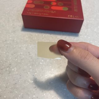 프리마인 귀족의 콜라겐, 92배 흡수율. 럭셔리 프리미엄 셀라브 콜라겐필름 30매 — 5점을 준 리뷰어가 2021년 10월 올린 사용 사진