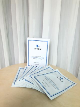 닥터마시멜로 닥터마스멜로 마블러스 아쿠아 클리닉 마스크 — 5점을 준 리뷰어가 2021년 7월 올린 사용 사진