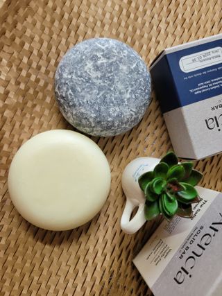 Arencia 아렌시아 솔티소다 샴푸바, 더 새틴 린스바 세트 — 4점을 준 리뷰어가 2021년 6월 올린 사용 사진