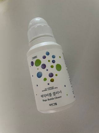 자연그램 매직버블클리너 250g — 3.5점을 준 리뷰어가 2021년 2월 올린 사용 사진