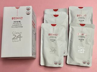 클린24시간 1BOX(5포) + 전용보틀(500ml) — 5점을 준 리뷰어가 2022년 9월 올린 사용 사진