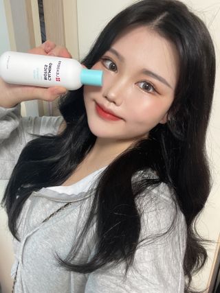 리더스코스메틱 리더스 카밍 바이오틱스 에센스 워터 — 5점을 준 리뷰어가 2022년 1월 올린 사용 사진