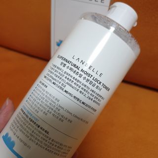 랑벨 수퍼내츄럴 수분잠금 토너 500ml (수분, 보습, 피부장벽 토너) — 5점을 준 리뷰어가 2022년 4월 올린 사용 사진