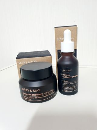 마리엔메이  이데베논 블랙베리 보습 크림 + 세럼 — 5점을 준 리뷰어가 2021년 10월 올린 사용 사진