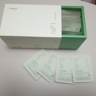12월 15일 출시, 건강기능식품 브랜드 본리브 나 다운 시작 제품 3종 — 5점을 준 리뷰어가 2021년 2월 올린 사용 사진