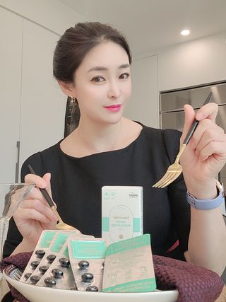 네이처셋 루테인 아스타잔틴 캡슐 1개월분 — 5점을 준 리뷰어가 2021년 7월 올린 사용 사진