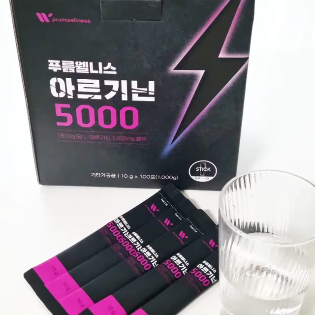 [푸름웰니스] 아르기닌 5000 (10g x 100포) 리뷰 사진