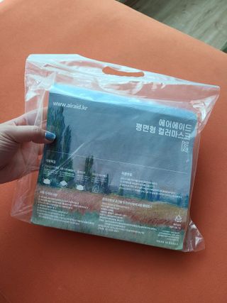 에어에이드 컬러 덴탈 마스크 — 5점을 준 리뷰어가 2021년 8월 올린 사용 사진