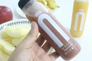 BLENDY'S 핑크 스무디+블론디 스무디 — 5점을 준 리뷰어가 2021년 12월 올린 사용 사진