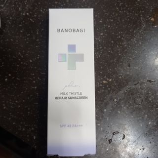 바노바기 코스메틱 바노바기 밀크씨슬 리페어 시카 선스크린 플러스 50ml — 5점을 준 리뷰어가 2023년 2월 올린 사용 사진