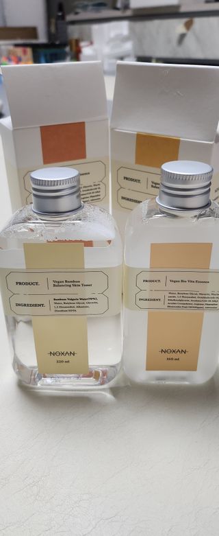[녹산] 비건 대나무 밸런싱 수분 토너 + 비건 바이오 비타 에센스 — 5점을 준 리뷰어가 2022년 10월 올린 사용 사진