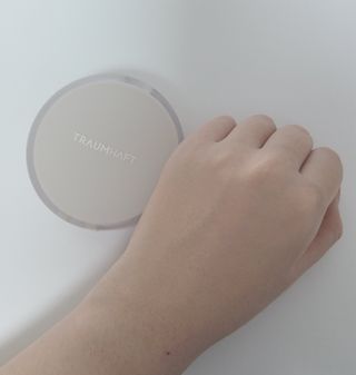 [트라움하프트] 컴포트 핏 쿠션 — 4점을 준 리뷰어가 2022년 12월 올린 사용 사진