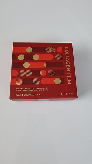 프리마인 귀족의 콜라겐, 92배 흡수율. 럭셔리 프리미엄 셀라브 콜라겐필름 30매 — 5점을 준 리뷰어가 2022년 5월 올린 사용 사진