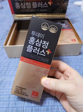 서울약사신협_투데이홍삼정플러스스틱_10g x 30포 — 5점을 준 리뷰어가 2021년 1월 올린 사용 사진