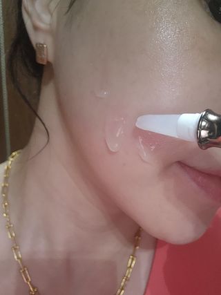 MF[더메디코템] 스피큘 DCA V리프팅 크림 — 5점을 준 리뷰어가 2024년 4월 올린 사용 사진