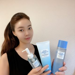 페브유 / FABYOU 페브유 pH5.5 캐모마일 젤 클렌징 폼 + 클렌징 오일 + 토너 3종 세트 — 5점을 준 리뷰어가 2021년 7월 올린 사용 사진