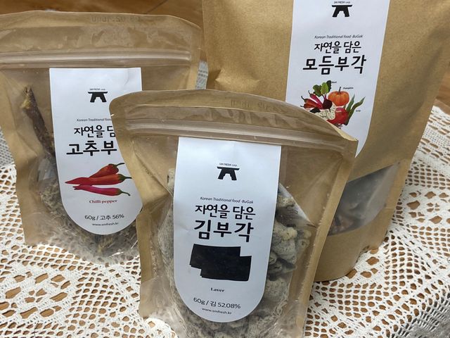 자연을담은모듬부각 리뷰 사진