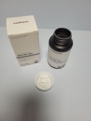 메디타민 원헌드레드 NAG — 5점을 준 리뷰어가 2021년 9월 올린 사용 사진