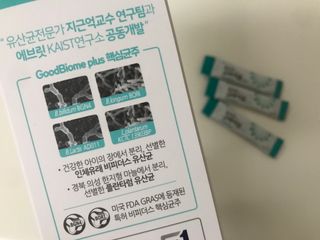 프리마인 유산균 국가지정연구소 선정, 살아있는 생유산균 200억 마리의 힘. 유산균n굿바이옴플러스 — 5점을 준 리뷰어가 2021년 9월 올린 사용 사진