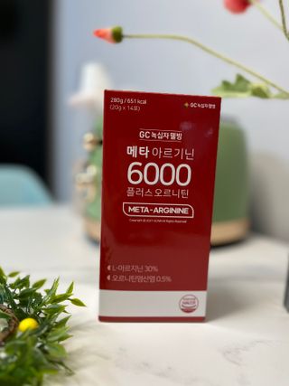 메타아르기닌 GC녹십자웰빙 메타 아르기닌 6000 플러스 오르니틴 — 5점을 준 리뷰어가 2022년 10월 올린 사용 사진