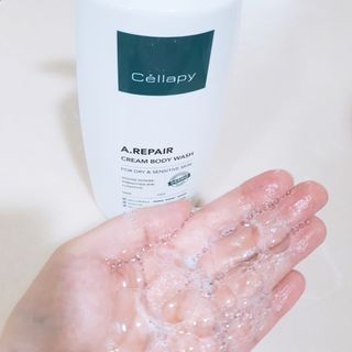 셀라피 에이리페어 크림 바디 워시 2세대 500ml — 4점을 준 리뷰어가 2021년 1월 올린 사용 사진