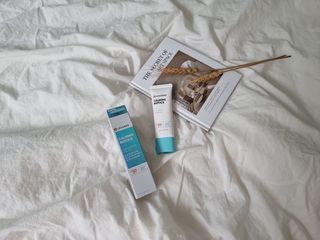 리더스코스메틱 리더스 카밍 바이오틱스 선 에센스 SPF 50+ PA++++ — 5점을 준 리뷰어가 2022년 7월 올린 사용 사진