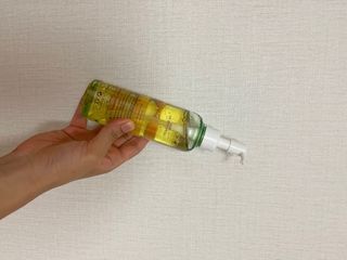 스킨큐어 산다화 순한 클렌징 동백 오일 200ml — 4.5점을 준 리뷰어가 2023년 8월 올린 사용 사진