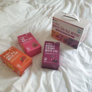 미쁨생활건강 딱좋아 콜라겐 스틱 믹스패키지 45포 — 5점을 준 리뷰어가 2021년 6월 올린 사용 사진