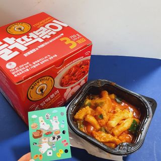 한성기업 무볼레 닭떡볶이+해물떡볶이 2종 세트 — 5점을 준 리뷰어가 2021년 10월 올린 사용 사진