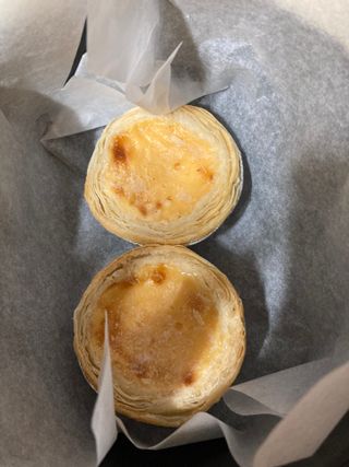 디앙뜨 포르투갈 에그타르트 오리지널 맛+패션후르츠+초콜릿타르트 맛 중 택1 — 5점을 준 리뷰어가 2021년 7월 올린 사용 사진