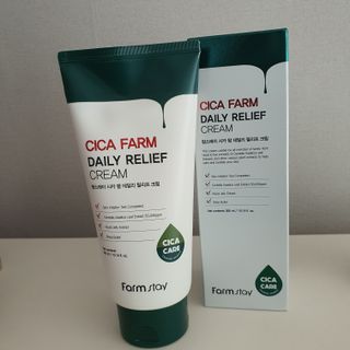 팜스테이  시카팜 데일리 릴리프 크림 — 5점을 준 리뷰어가 2022년 10월 올린 사용 사진