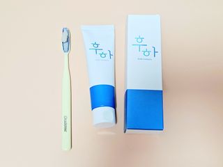 [심폐소생소] 무불소 임산부 천연 치약 — 5점을 준 리뷰어가 2021년 10월 올린 사용 사진