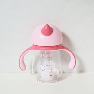 유비맘 트라이탄 코니빨대컵_컬러 랜덤 발송 — 5점을 준 리뷰어가 2021년 1월 올린 사용 사진