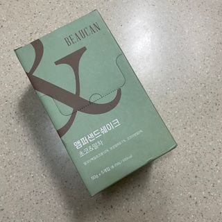 [뷰캔] 건강한 식사대용 앰퍼샌드 단백질 쉐이크 초코&말차 50g — 5점을 준 리뷰어가 2022년 6월 올린 사용 사진